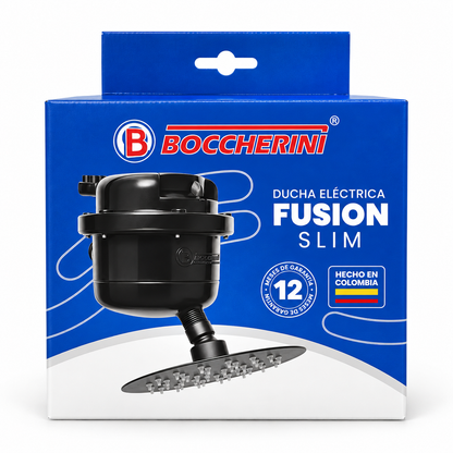Ducha Regadera Slim 220V Negra