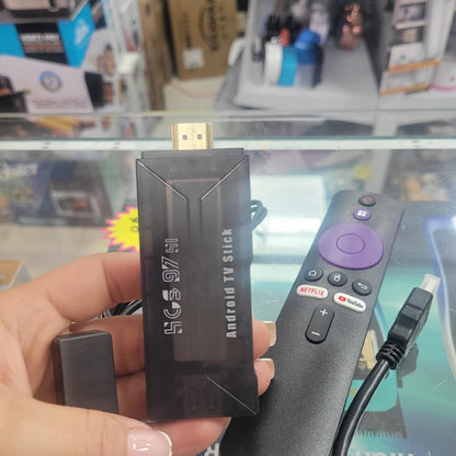 Tv Stick Android Programado Con Magis Naranjado