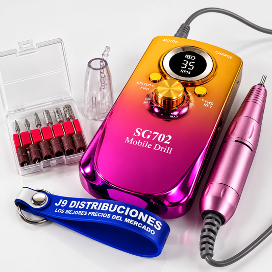 Drill De Uñas 35.000 Rpm Inalámbrico