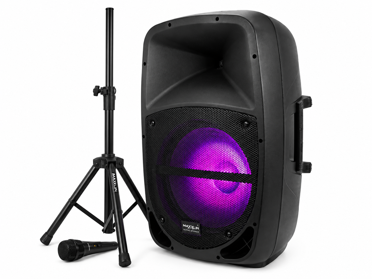 Cabina De Sonido Maxlin 15" 960w