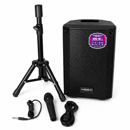 Cabina De Sonido Maxlin 8" 480w