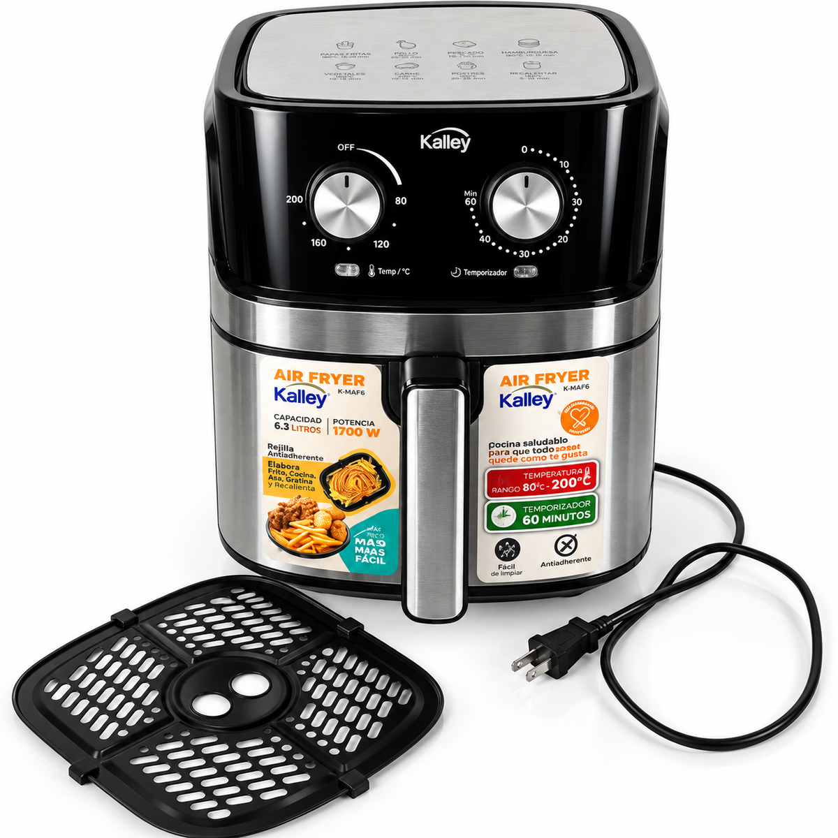 Olla Multifuncional Kalley K-OMP De 5.5 Litros Y 12 Funciones
