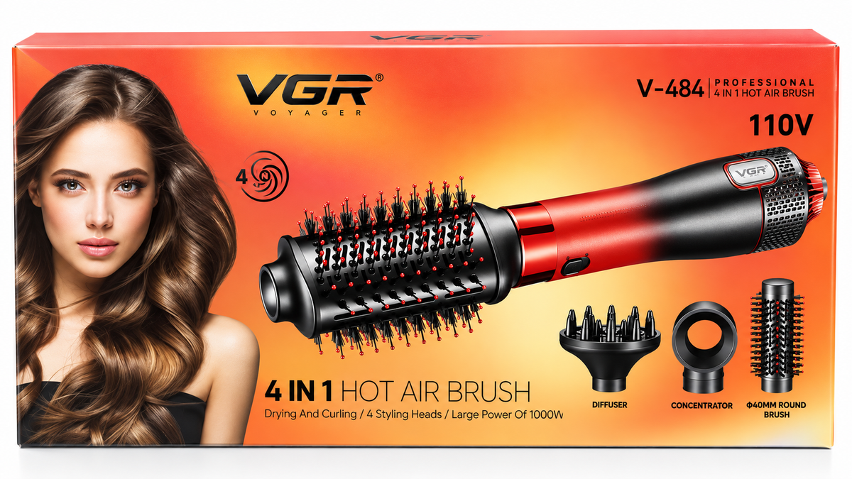 Cepillo Vgr 4 En 1