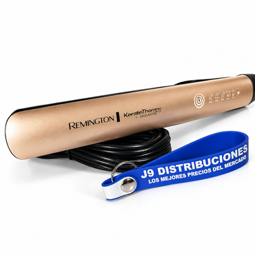 Plancha Remington S8599 Keratin Therapy Con Keratina Y Aceite De Argán