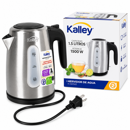 Hervidor De Agua Kalley Acero