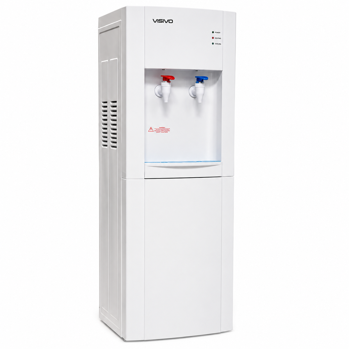 Dispensador De Agua Visivo VWD-S95GSS Fría Y Caliente Con Gabinete