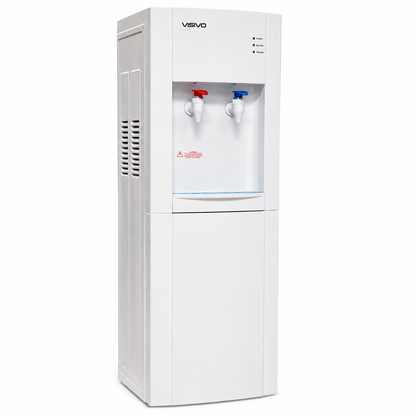 Dispensador De Agua Visivo VWD-S95GSS Fría Y Caliente Con Gabinete