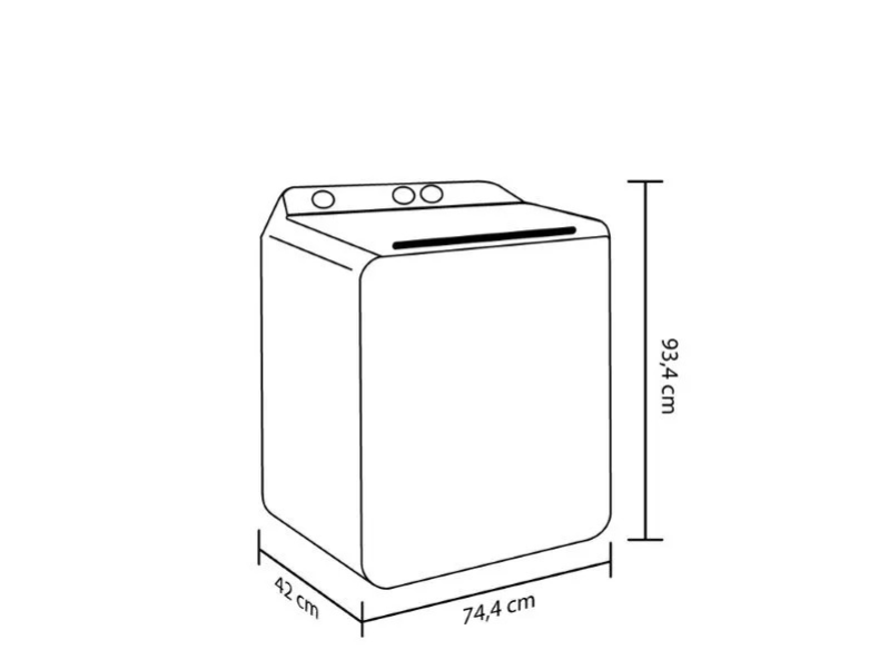 Lavadora Haceb Semiautomática Con Capacidad De 7kg