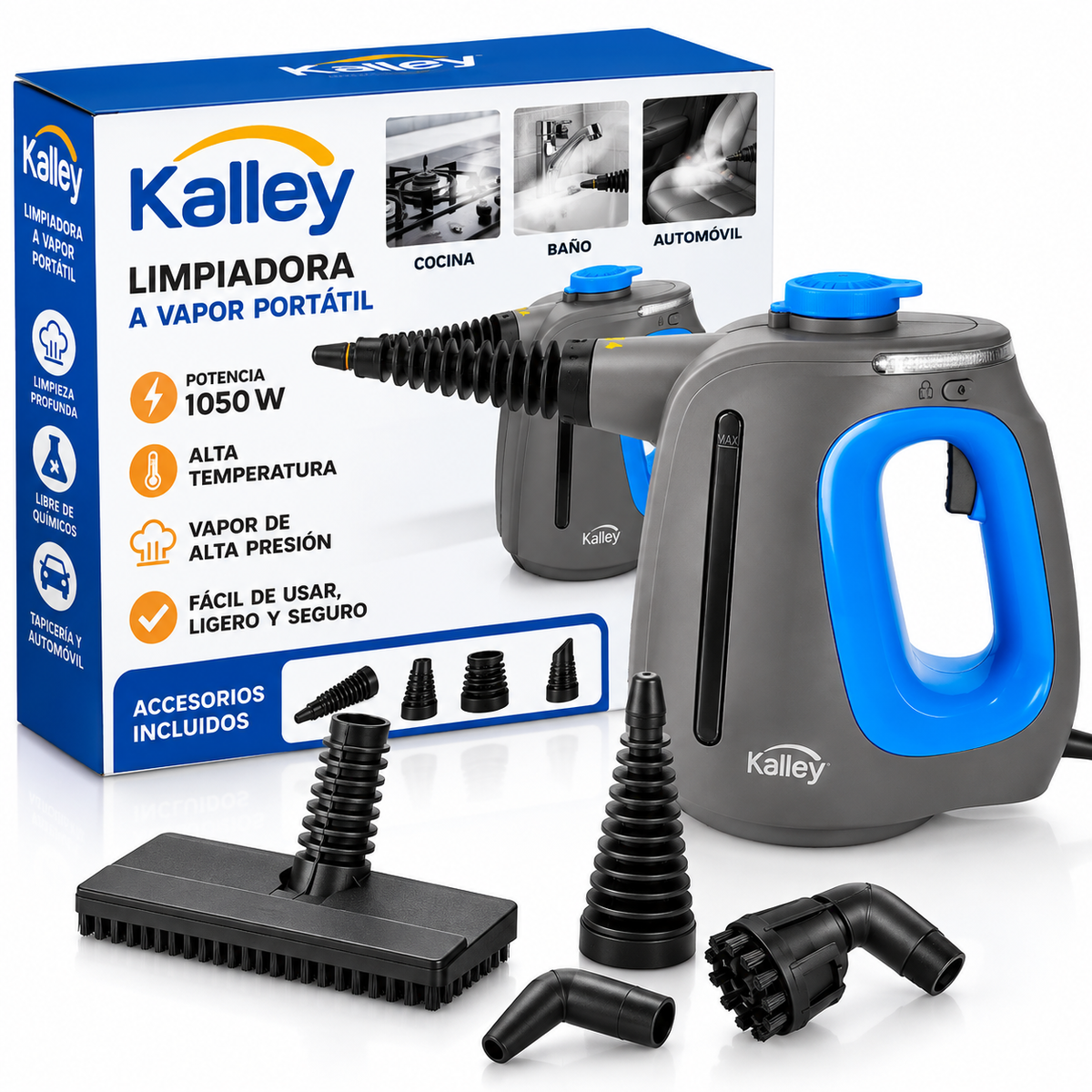 Limpiador Vapor Kalley
