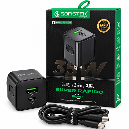 Cargador Sofisteck 35w Tipo C