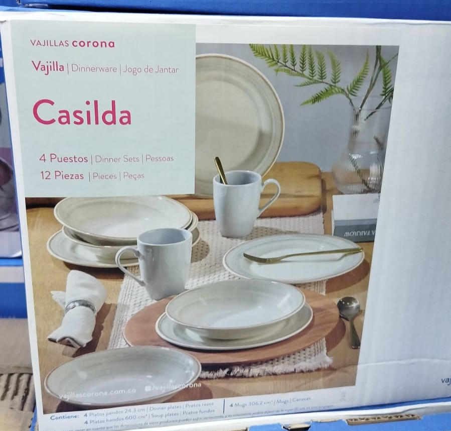 Vajilla Corona Casilda