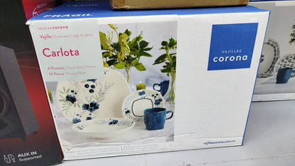 Vajilla Corona Carlota