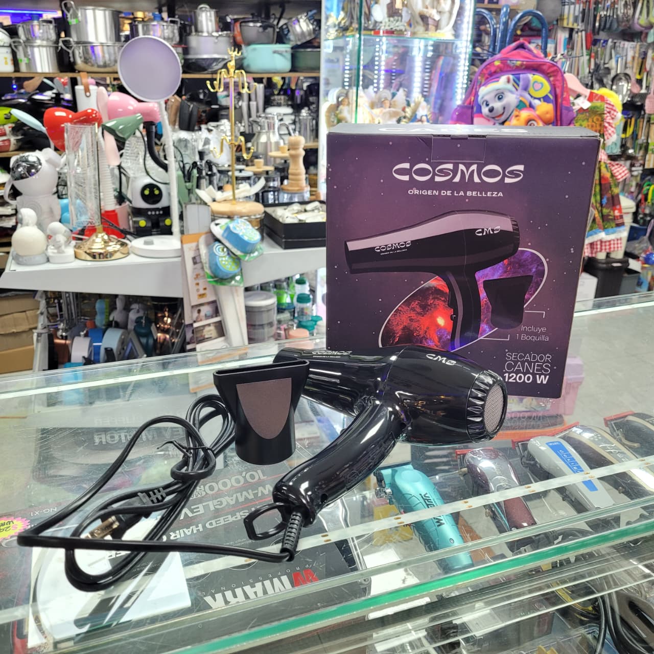 Secador De Cabello Cms Canes Negro