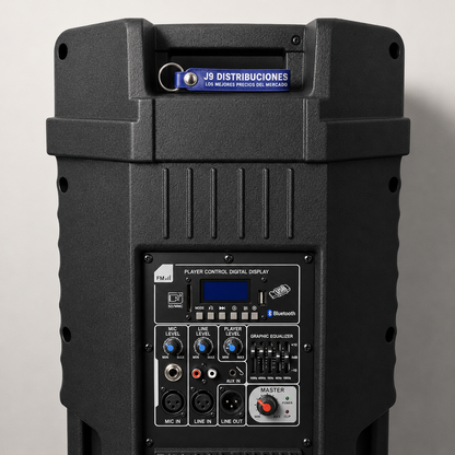 Cabina De Sonido Maxlin 15" Doble