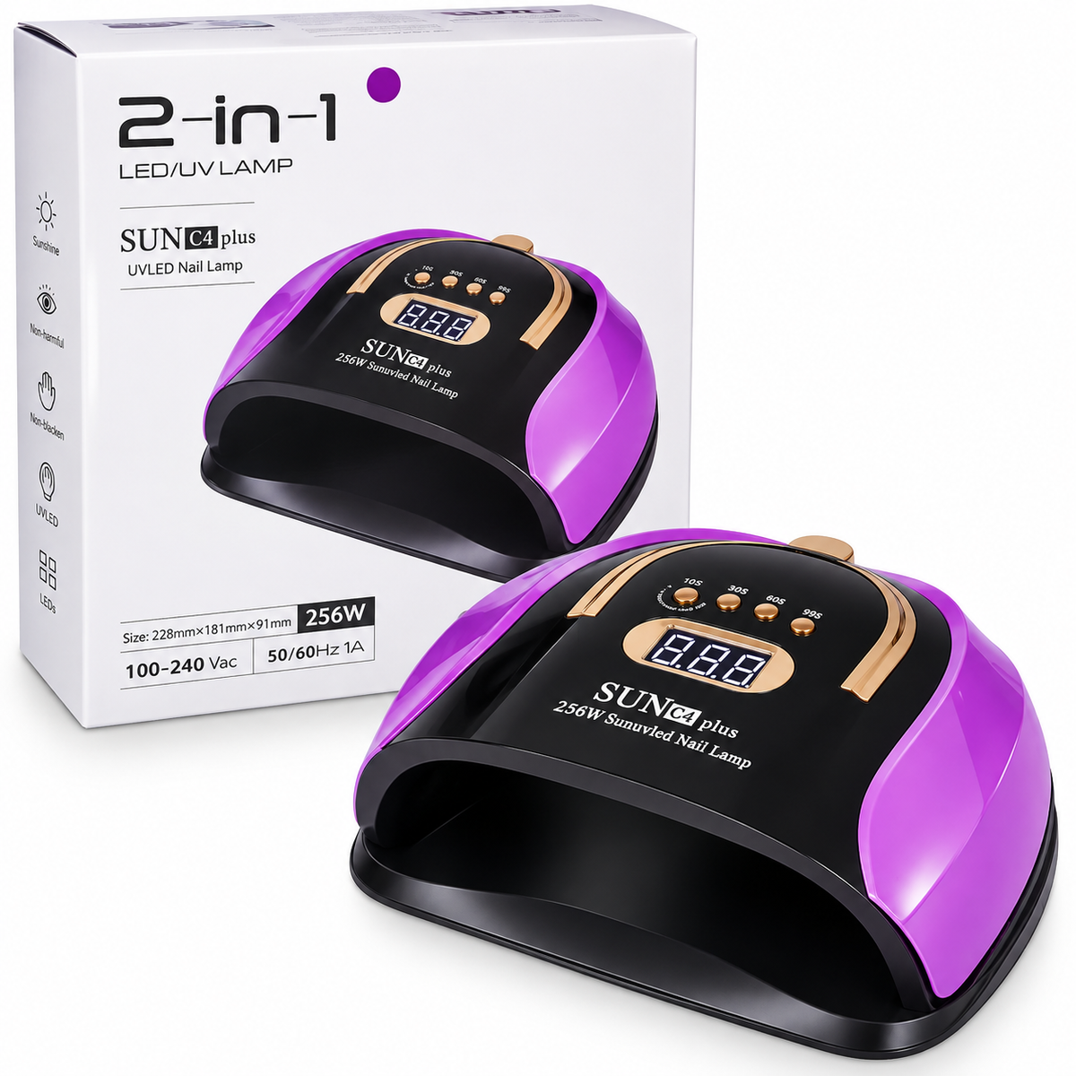 Lámpara De Uñas 256w