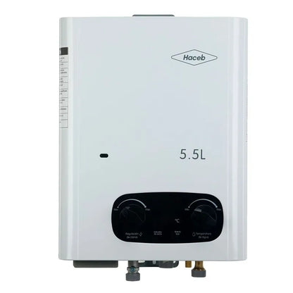 Calentador De Paso A Gas Natural 5.5 Litros Bambú