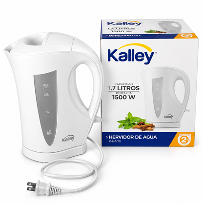 Hervidor De Agua Kalley Blanco