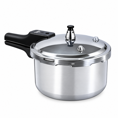 Olla A Presión Home Elements 3.2 L Con Tapa De Acero Y Cierre Externo