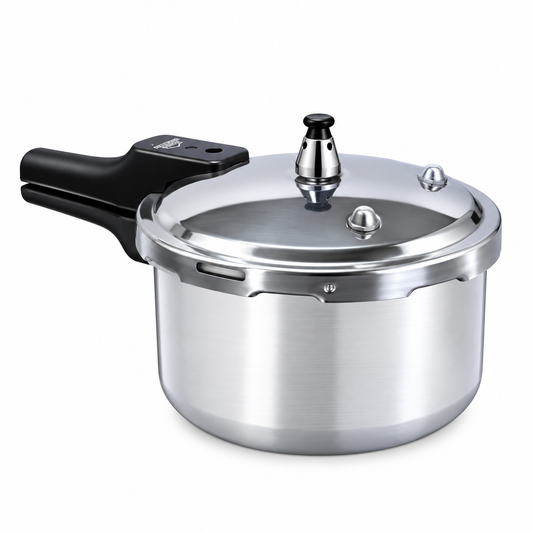 Olla A Presión Home Elements 3.2 L Con Tapa De Acero Y Cierre Externo