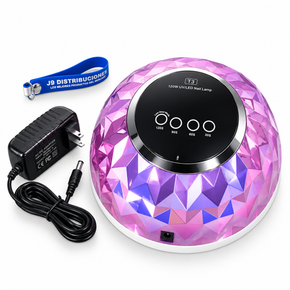 Lampara Para Uñas T3 120w