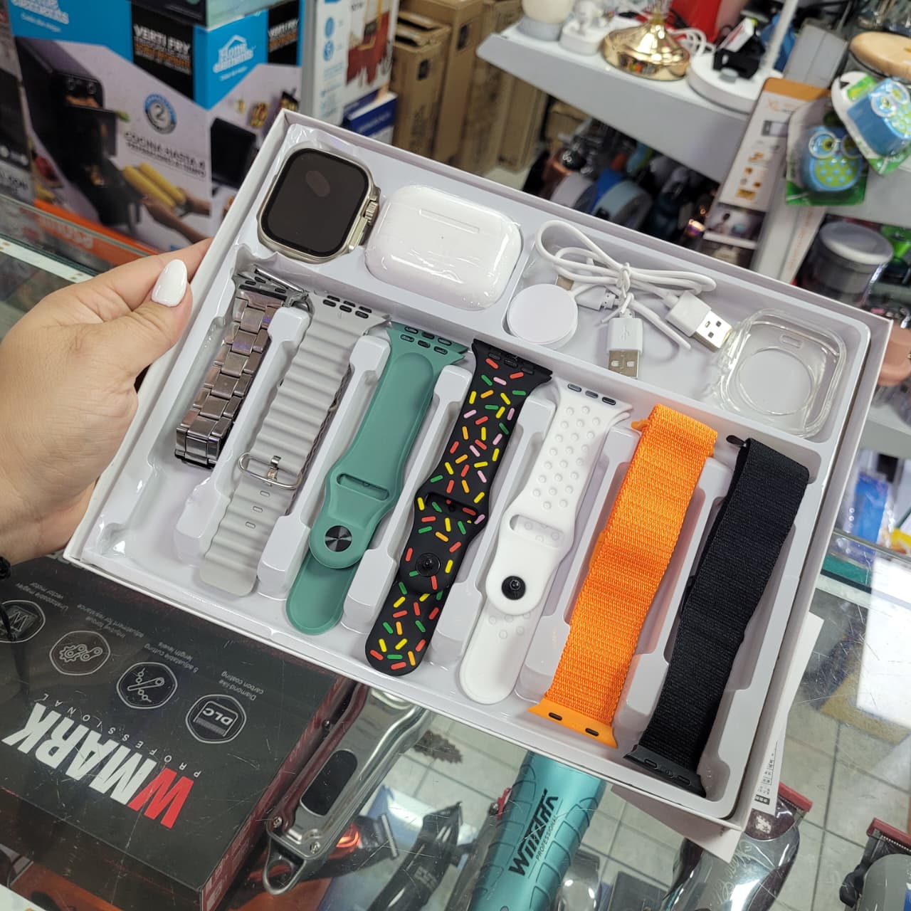 Combo Reloj Smart + Audifonos Ultra 3