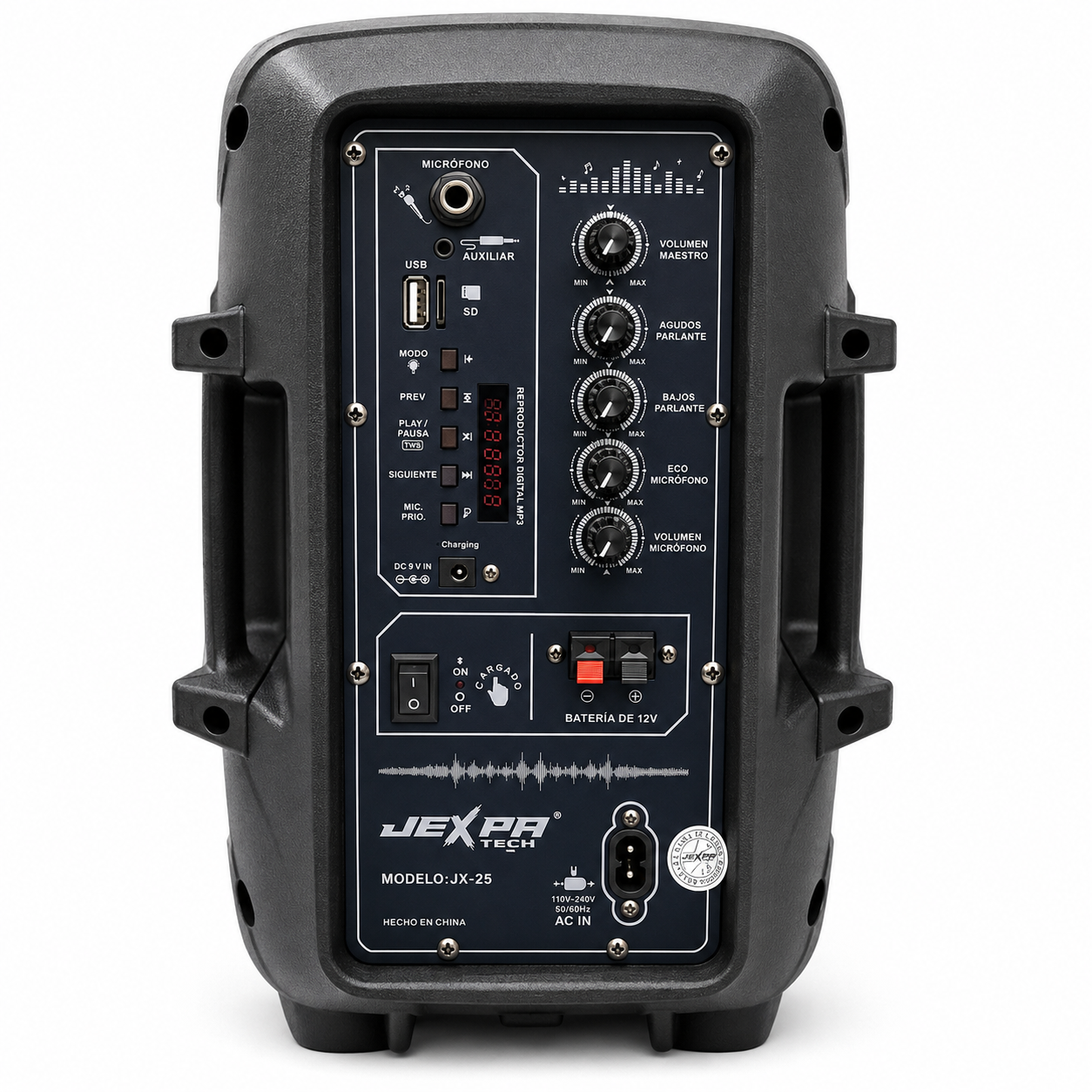 Cabina Jexpa 8" Jx-25