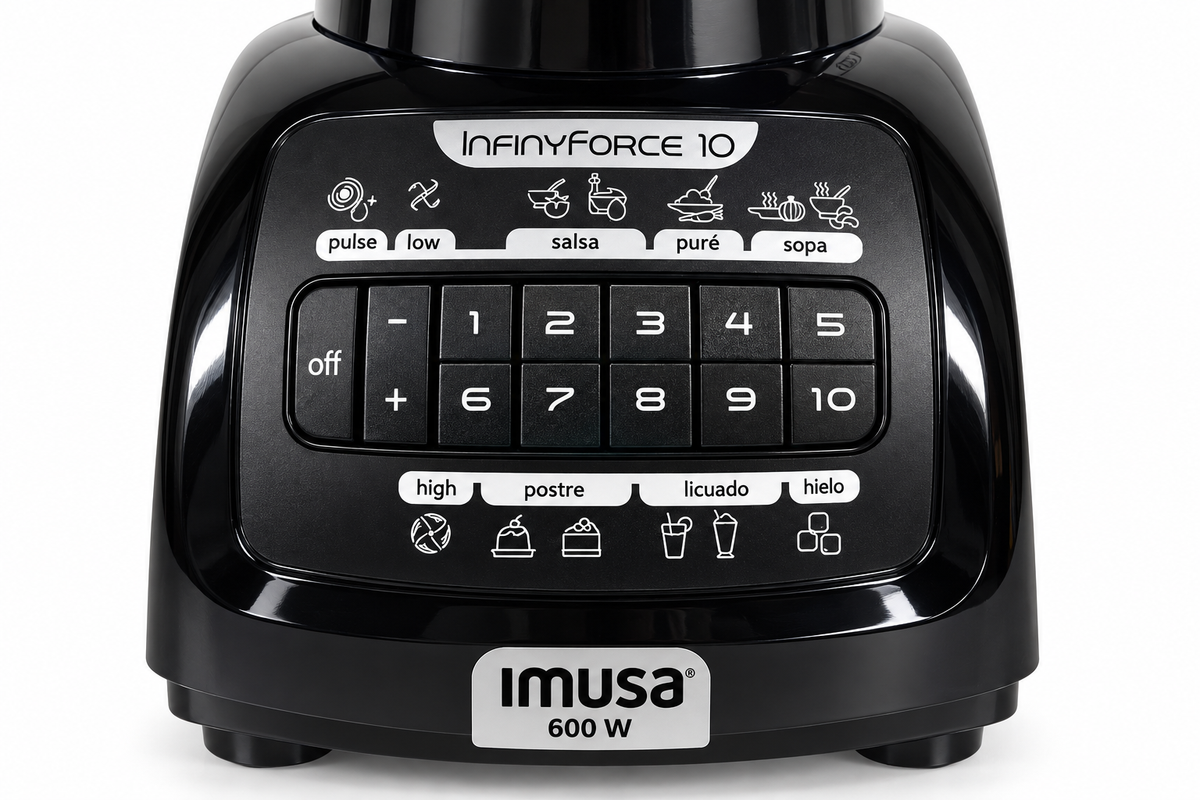 Licuadora IMUSA InfinyForce De 10 Velocidades