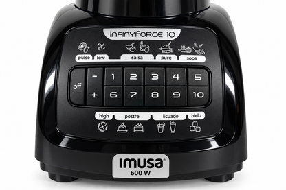 Licuadora IMUSA InfinyForce De 10 Velocidades