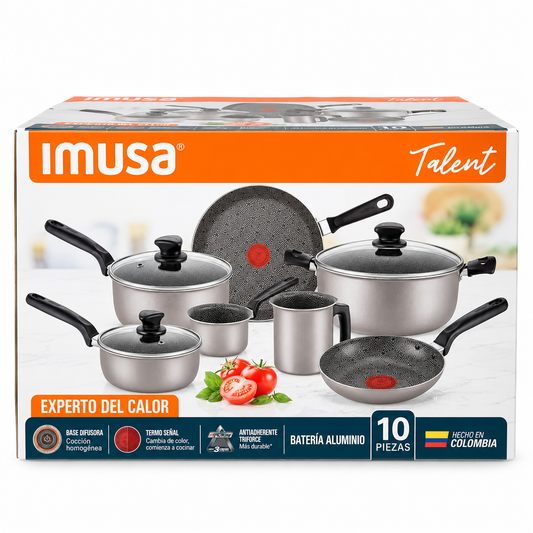 Juego De Ollas Imusa 10 Piezas Talent