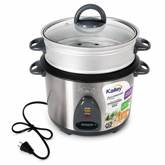 Arrocera  Kalley 7 Tazas Acero