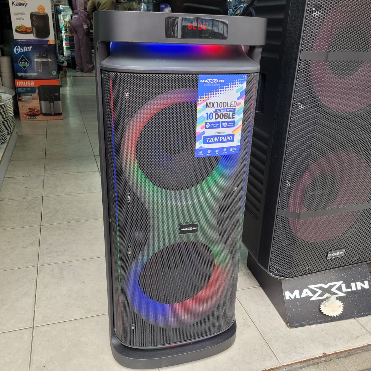 Torre Maxlin Doble 10" Panel Led