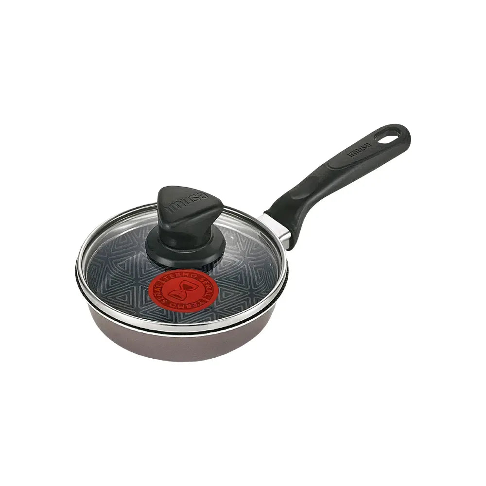 Cacerola 16 cms tapa vidrio