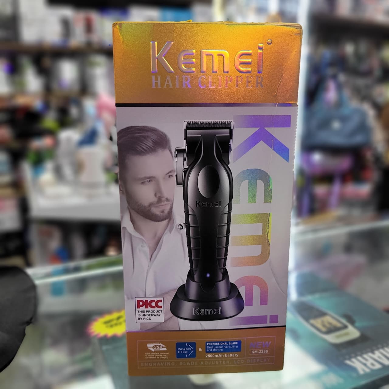 Maquina De Motilar Kemei 2296