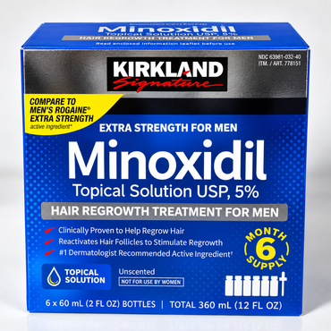 Minoxidil Kirkland Signature 5% Caja x 6 Frascos De 60 ml