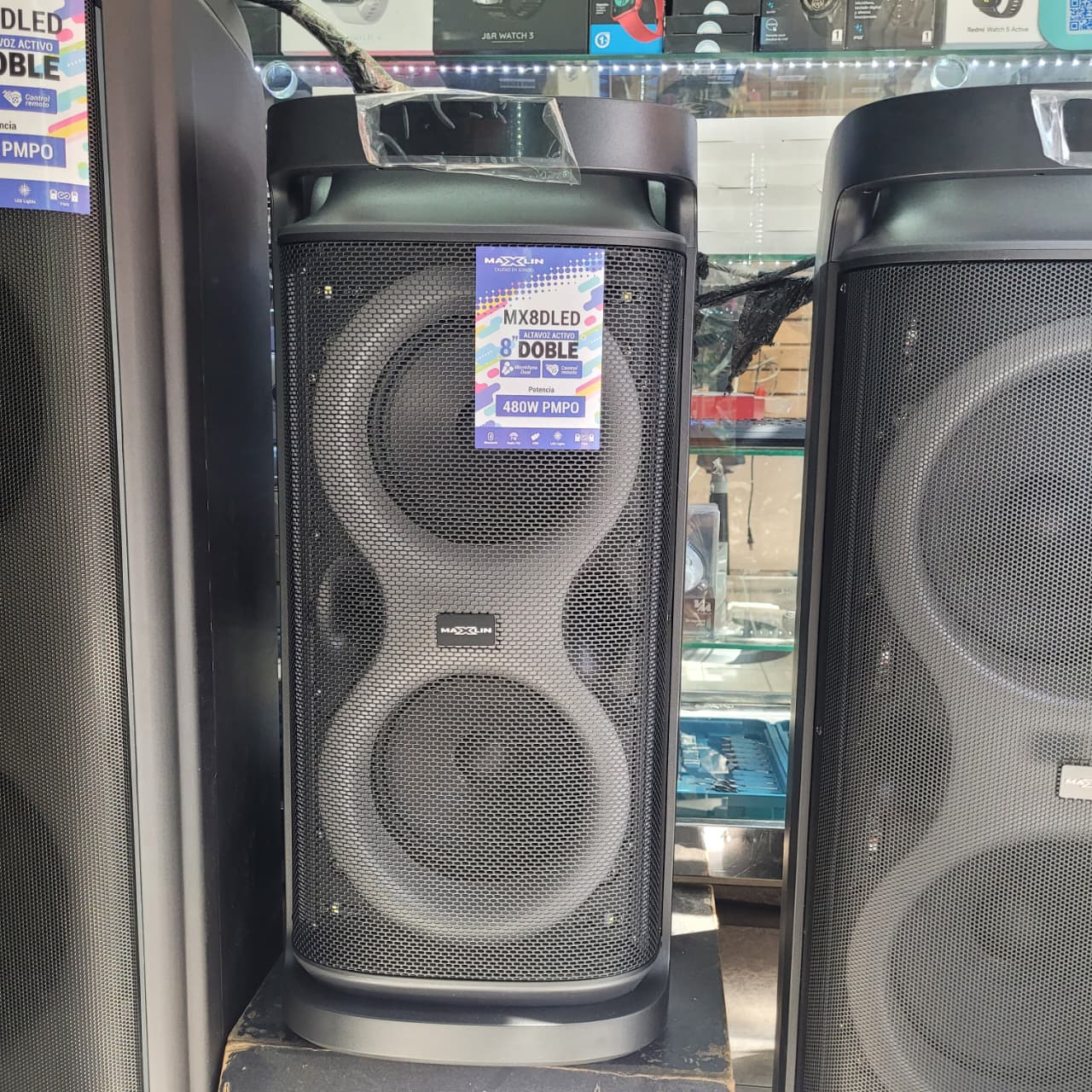 Torre Maxlin Doble 8" - Conexion Panel Led