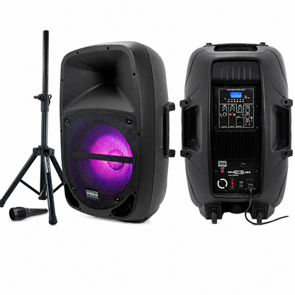 Cabina De Sonido Maxlin 15" 960w