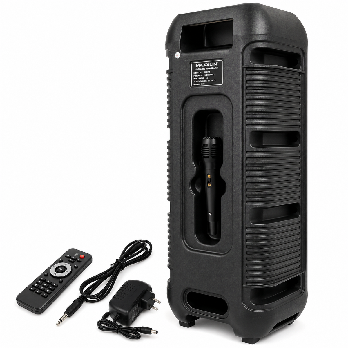 Cabina Maxlin Mx6 Recargable - 2x6.5"