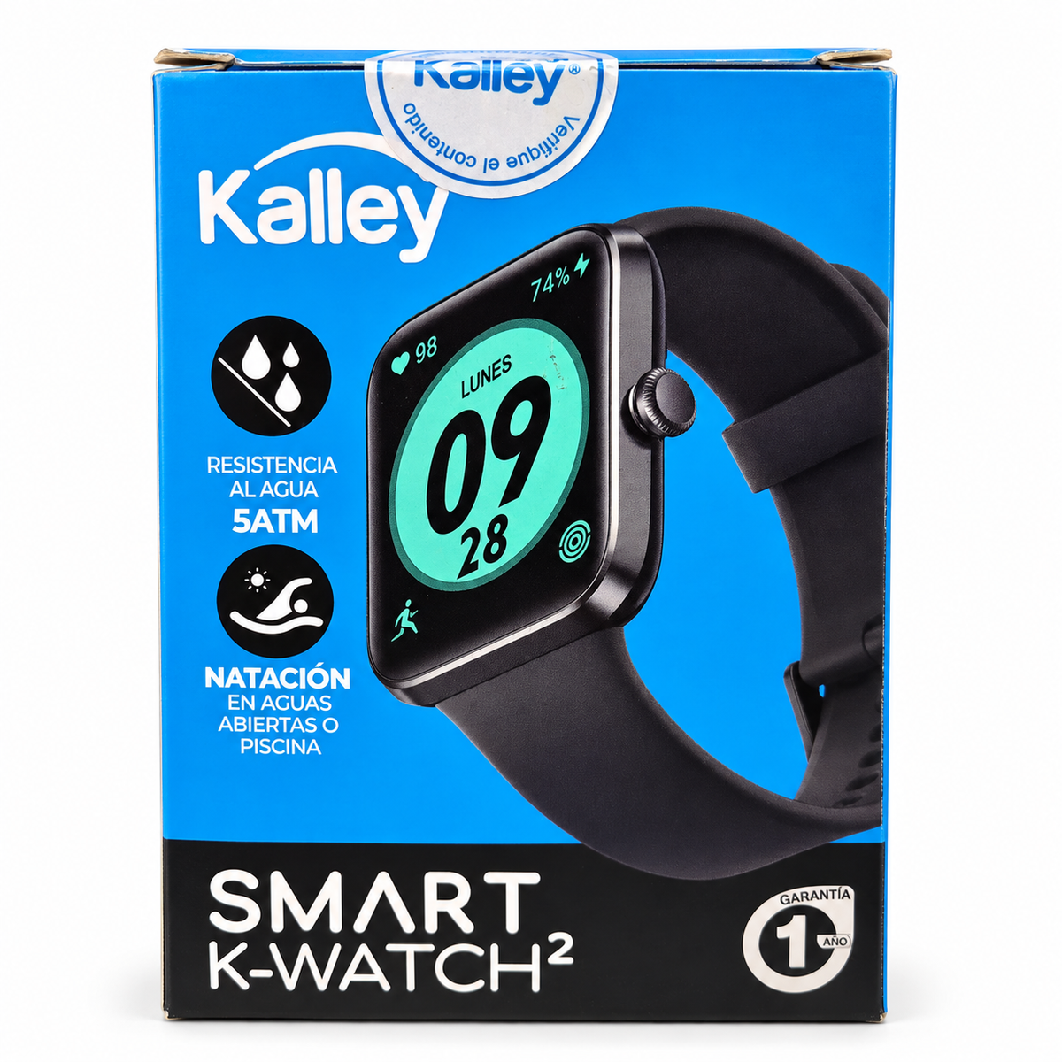 Reloj Smart Kalley Cuadrado