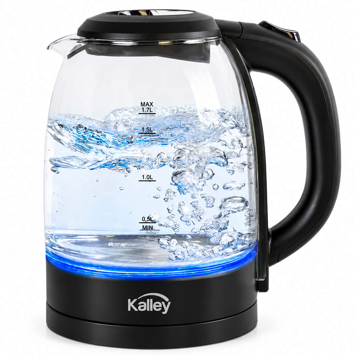 Hervidor De Agua Kalley Vidrio