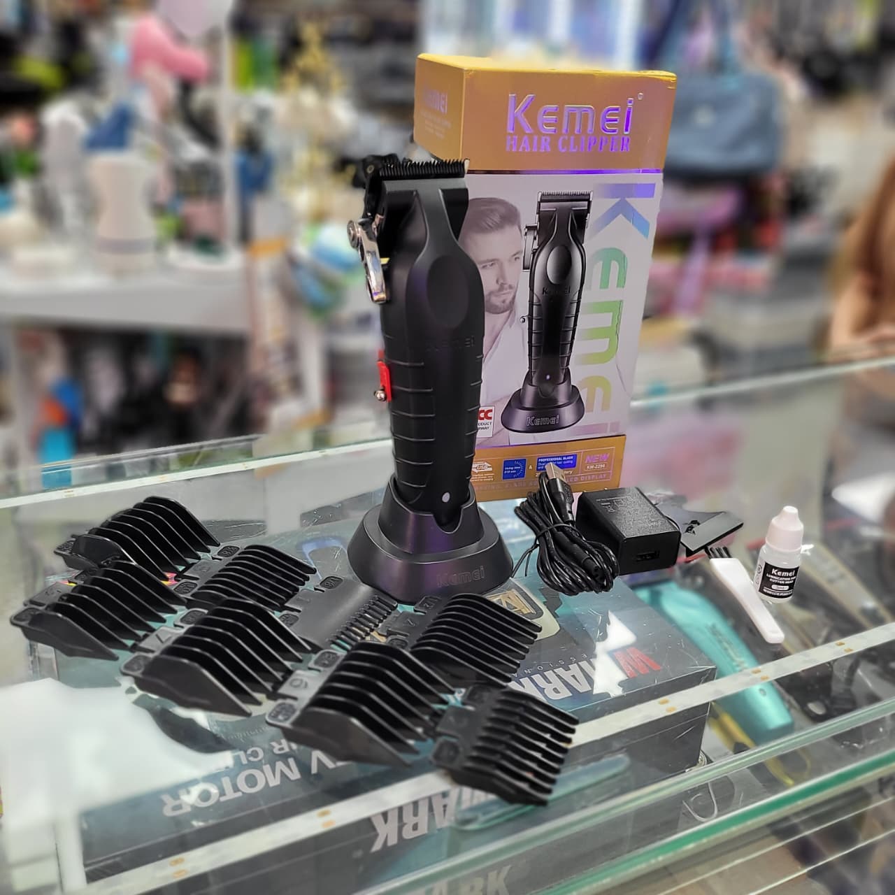 Maquina De Motilar Kemei 2296