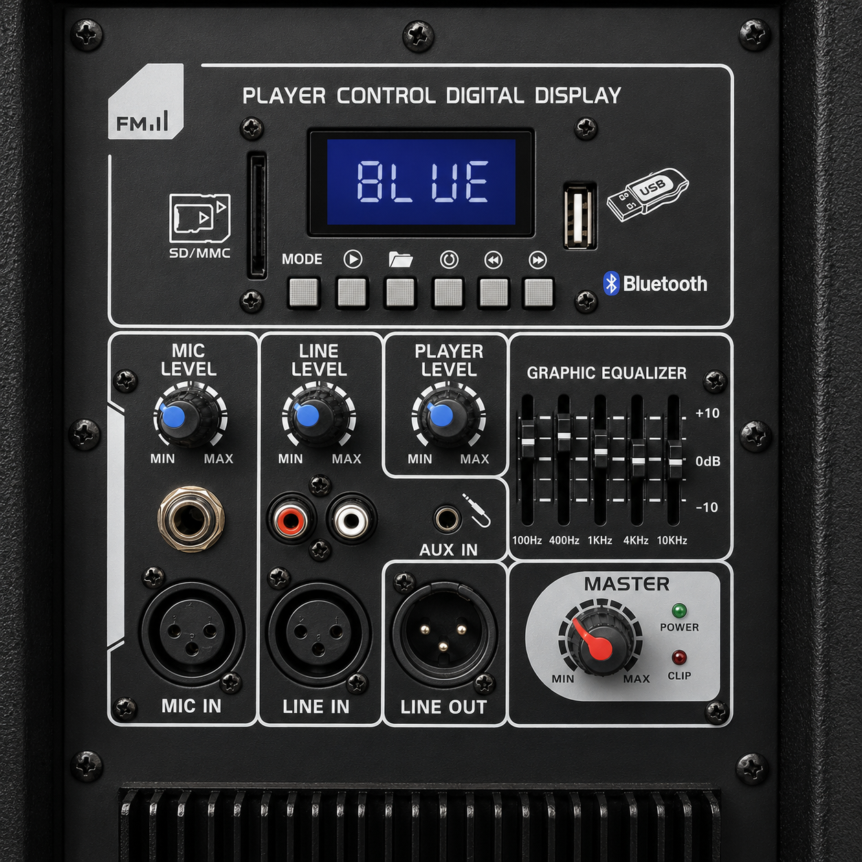 Cabina De Sonido Maxlin 15" Doble