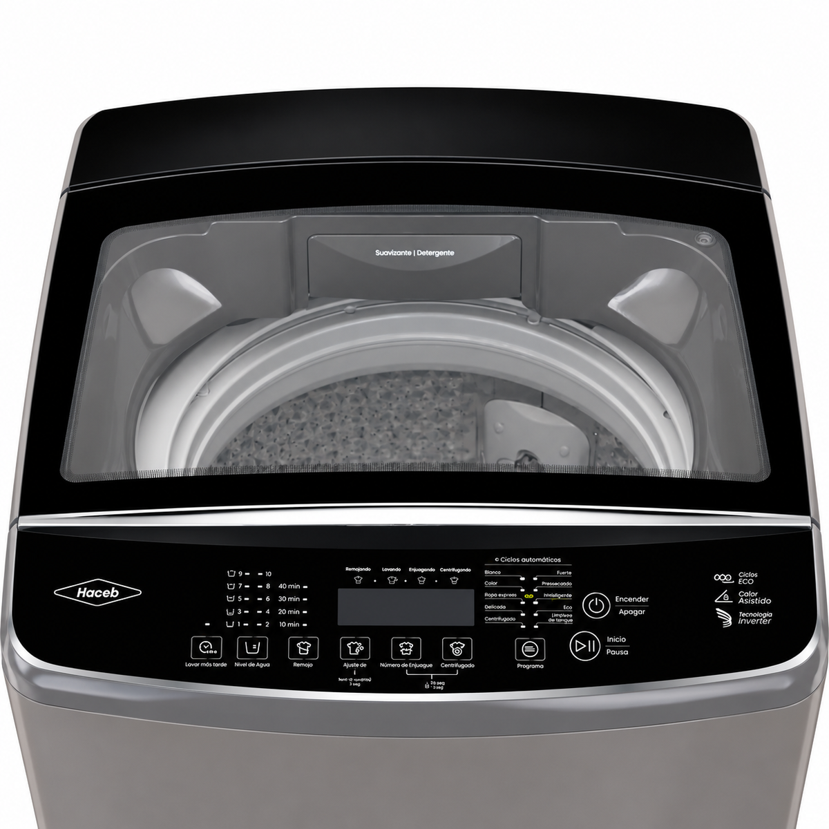 Lavadora Haceb Carga Superior 22 Kg — LAV CS 22 KG D GC