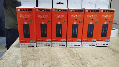 Tv Stick Android Programado Con Magis Naranjado