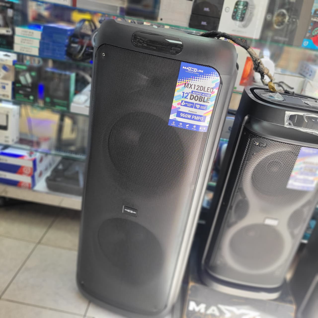 Torre Maxlin Doble 12"  Panel Led