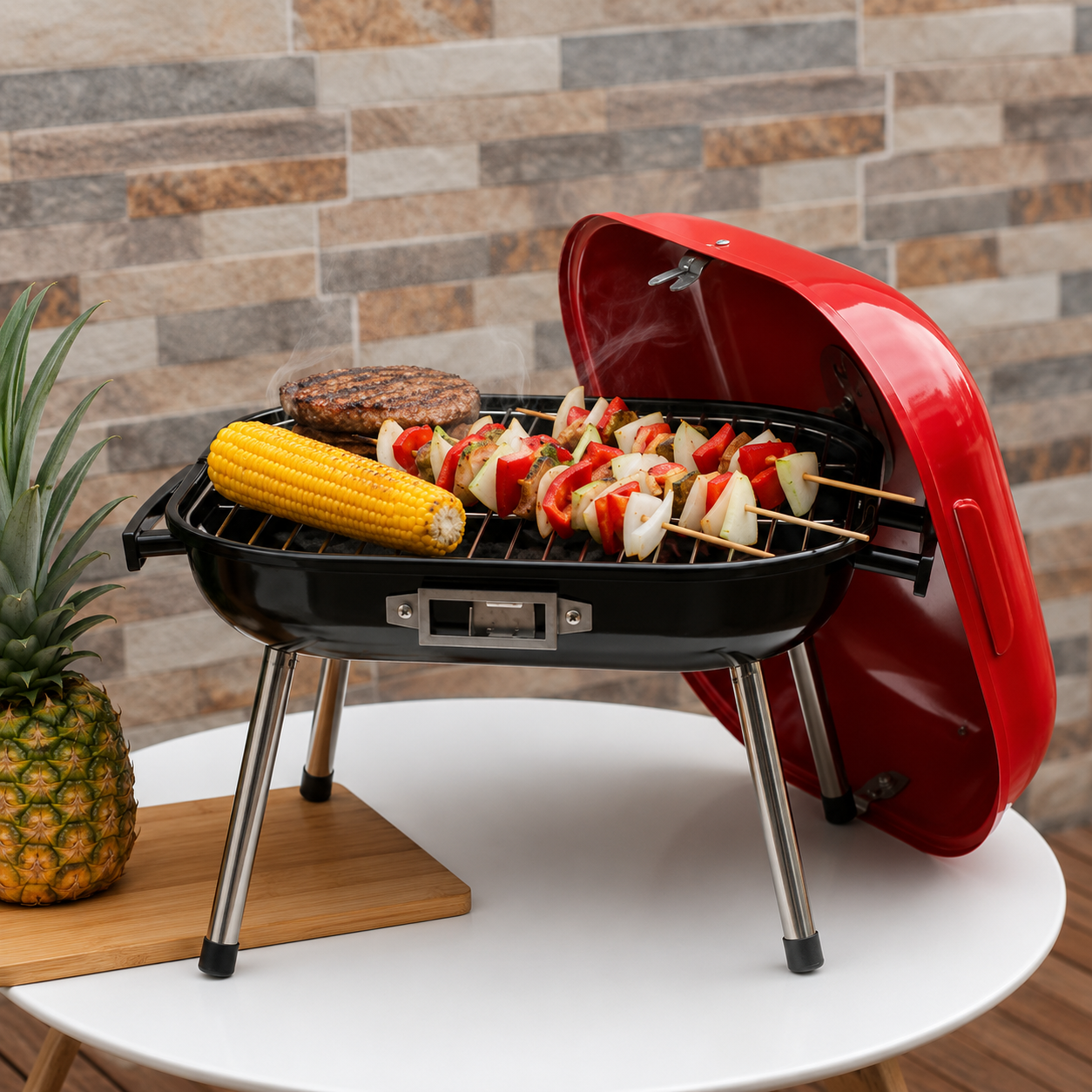 Asador Carbón Home Elements