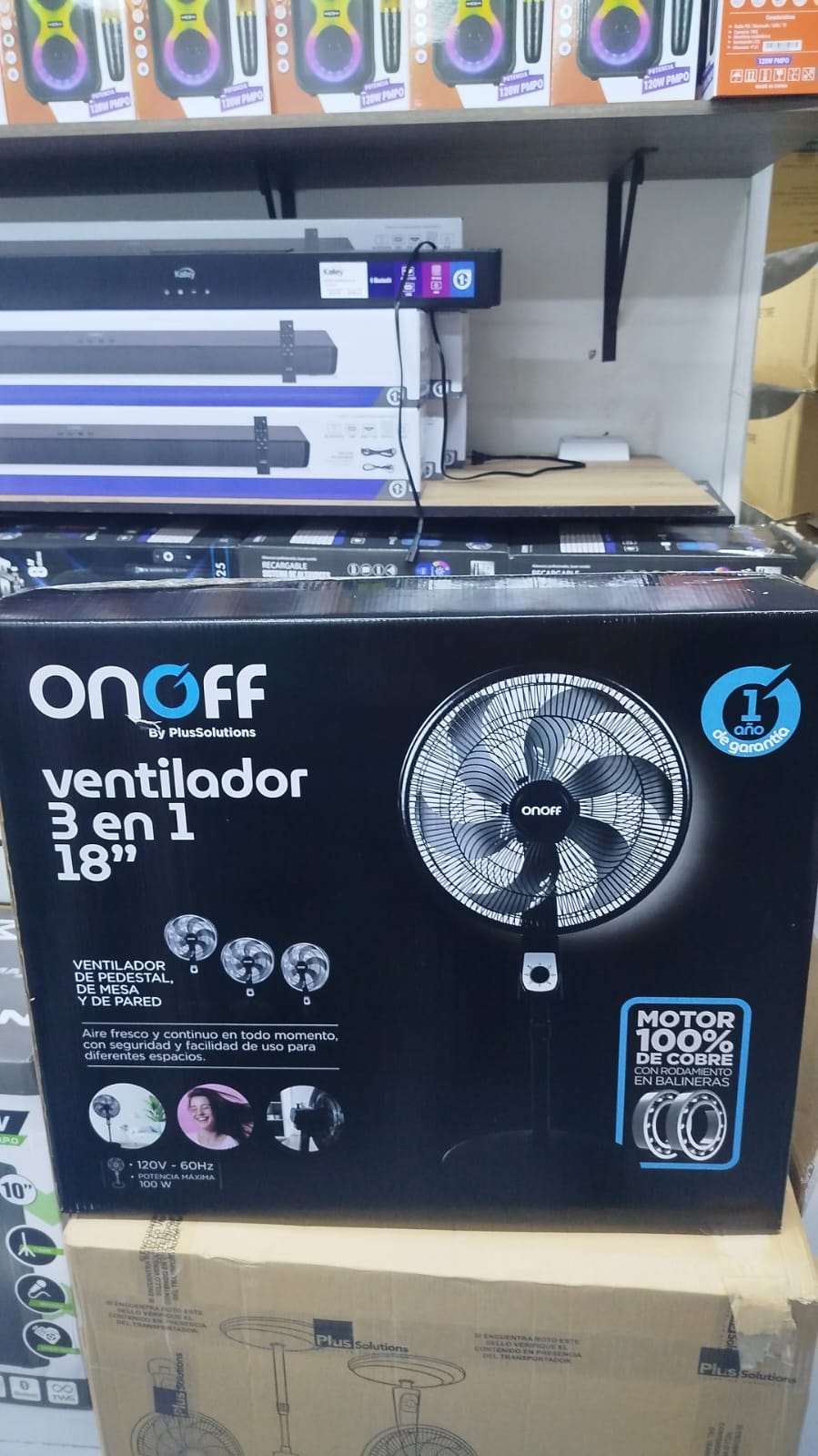 Ventilador Onoff 3 En 1 - 18"