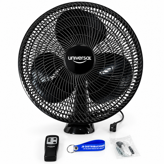 Ventilador De Pared Universal L75310 De 18" Y 80 W Con Control Remoto