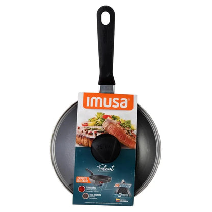 Sarten 18 cms tapa vidrio talent