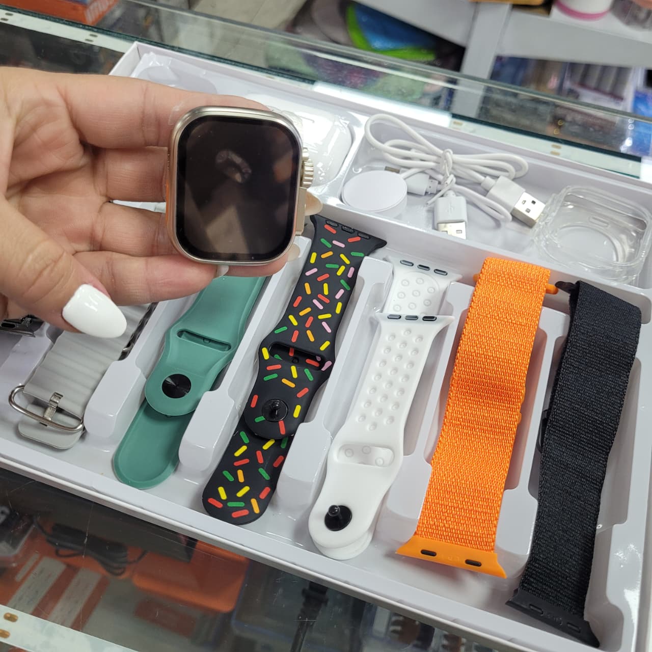 Combo Reloj Smart + Audifonos Ultra 3