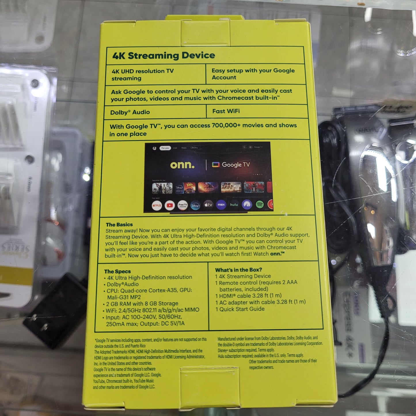 WATCH ONN GOOGLE 4K
